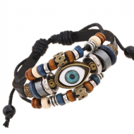 Armband-Lederen-oog